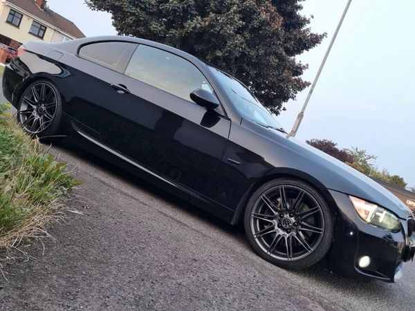 BMW 3-Series Coupe, Diesel, 2009, Black