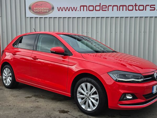 Volkswagen Polo Hatchback, Petrol, 2018, Red