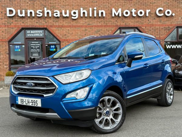 Ford EcoSport Hatchback, Diesel, 2018, Blue