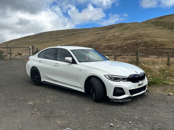 BMW 3-Series Saloon, Diesel Hybrid, 2021, White
