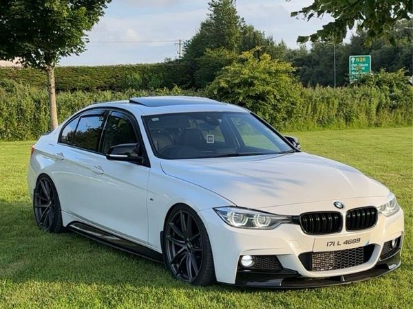 BMW 3-Series Saloon, Diesel, 2017, White