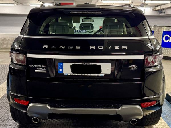 Land Rover Range Rover Evoque SUV, Diesel, 2012, Black