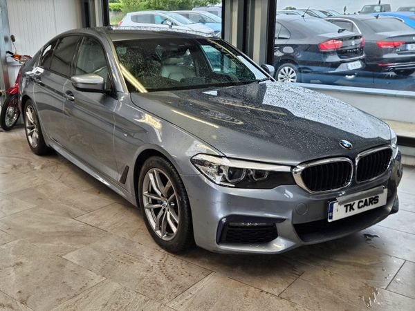 BMW 5-Series Saloon, Diesel, 2019, Blue
