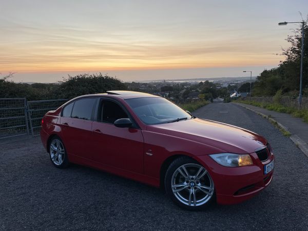 BMW 3-Series Saloon, Petrol, 2007, Red
