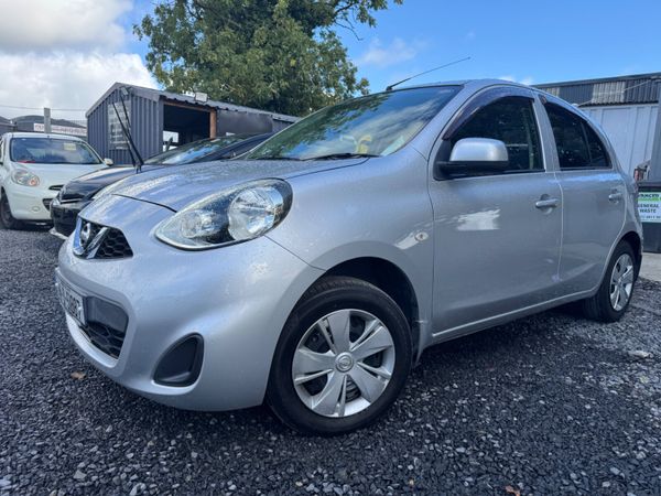 Nissan March Hatchback, Petrol, 2014, Silver