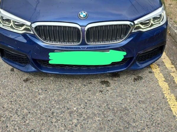 BMW 5-Series Saloon, Diesel, 2017, Blue