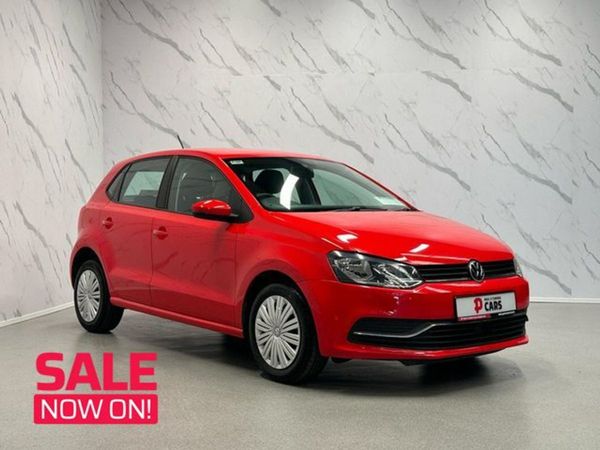 Volkswagen Polo Hatchback, Petrol, 2017, Red