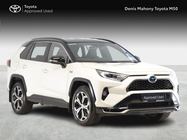 Toyota RAV4 Estate, Petrol Plug-in Hybrid, 2022, White