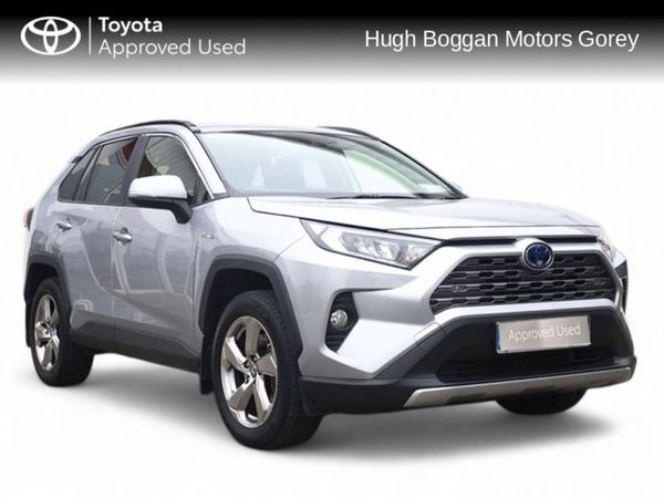 Toyota RAV4 SUV, Petrol Hybrid, 2021, Grey