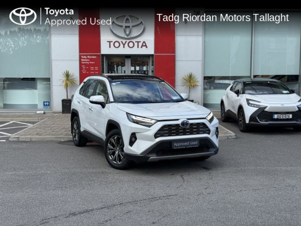 Toyota RAV4 SUV, Petrol Hybrid, 2023, White