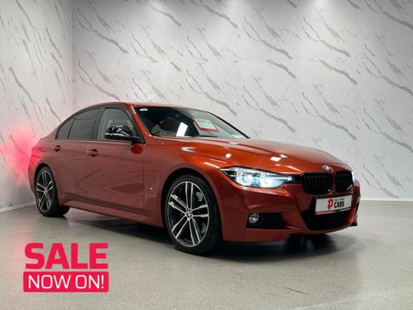 BMW 3-Series Saloon, Hybrid, 2018, Orange