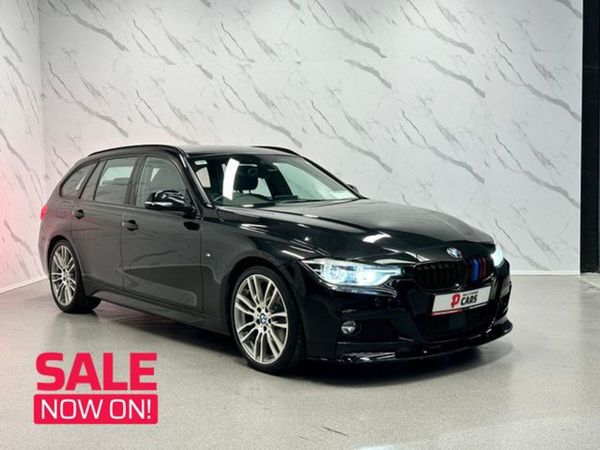 BMW 3-Series Estate, Diesel, 2017, Black