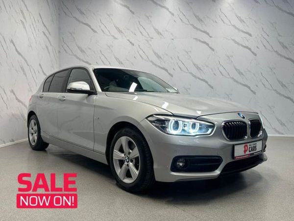 BMW 1-Series Hatchback, Diesel, 2017, Silver