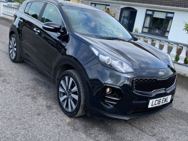Kia Sportage SUV, Diesel, 2016, Black