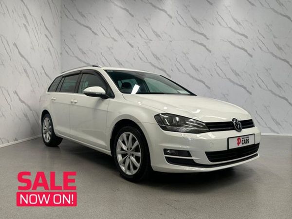 Volkswagen Golf Estate, Petrol, 2017, White