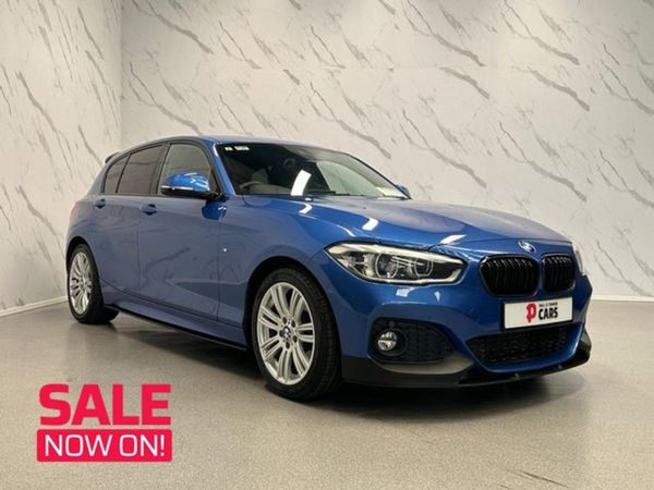 BMW 1-Series Hatchback, Diesel, 2017, Blue