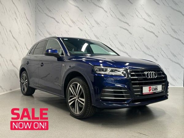 Audi Q5 Estate, Hybrid, 2019, Blue