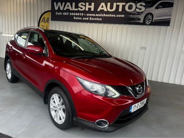 Nissan Qashqai MPV, Diesel, 2017, Red