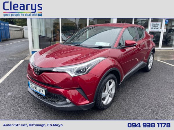 Toyota C-HR Hatchback, Petrol, 2017, Red