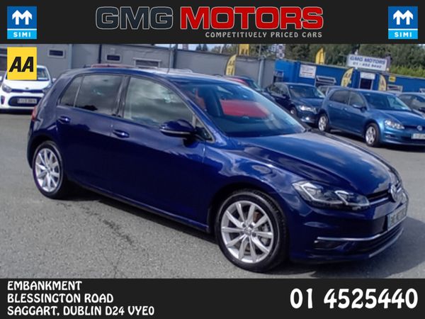 Volkswagen Golf Hatchback, Petrol, 2018, Blue
