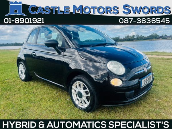 Fiat 500 Hatchback, Petrol, 2012, Black