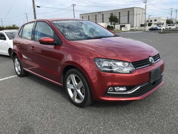 Volkswagen Polo Hatchback, Petrol, 2017, Red