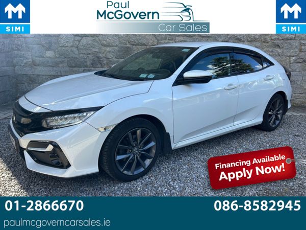 Honda Civic Hatchback, Petrol, 2021, White