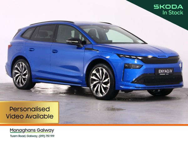 Skoda Enyaq SUV, Electric, 2025, Blue