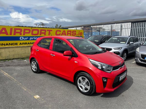 Kia Picanto Hatchback, Petrol, 2019, Red
