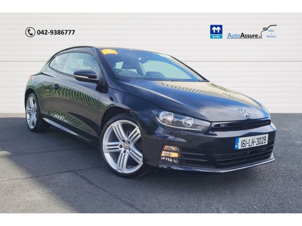 Volkswagen Scirocco Coupe, Diesel, 2016, Black