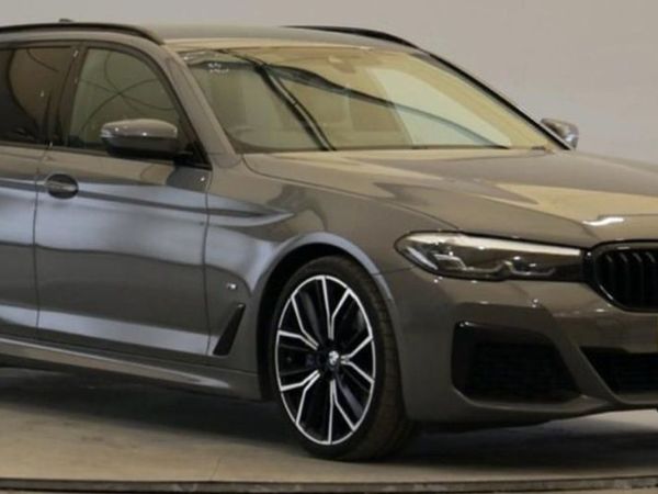 BMW 5-Series Estate, Diesel, 2021, Grey