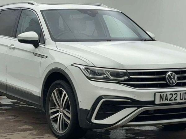 Volkswagen Tiguan Allspace SUV, Diesel, 2022, White