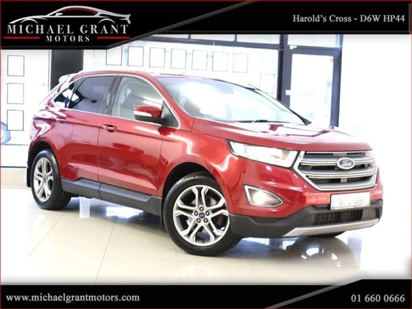 Ford Edge SUV, Diesel, 2018, Red