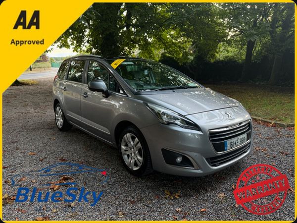Peugeot 5008 MPV, Diesel, 2016, Grey