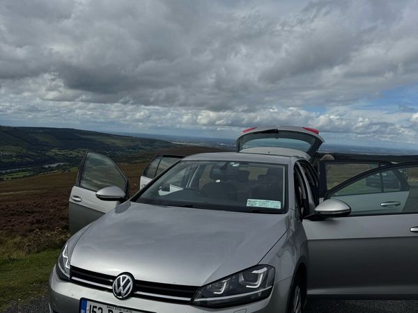 Volkswagen Golf Hatchback, Petrol, 2015, Silver