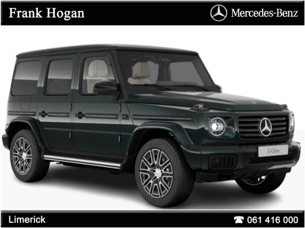 Mercedes-Benz G-Class SUV, Electric, 2025, Green