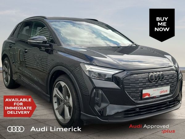Audi Q4 e-tron SUV, Electric, 2024, Black
