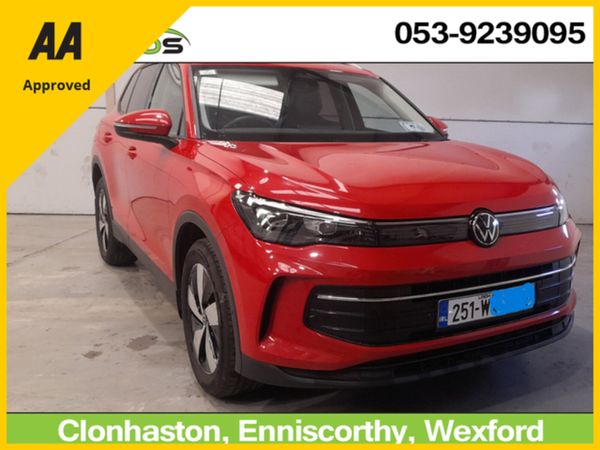 Volkswagen Tiguan SUV, Diesel, 2025, Red