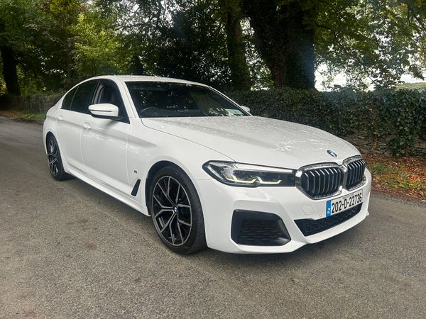 BMW 5-Series Saloon, Diesel, 2020, White