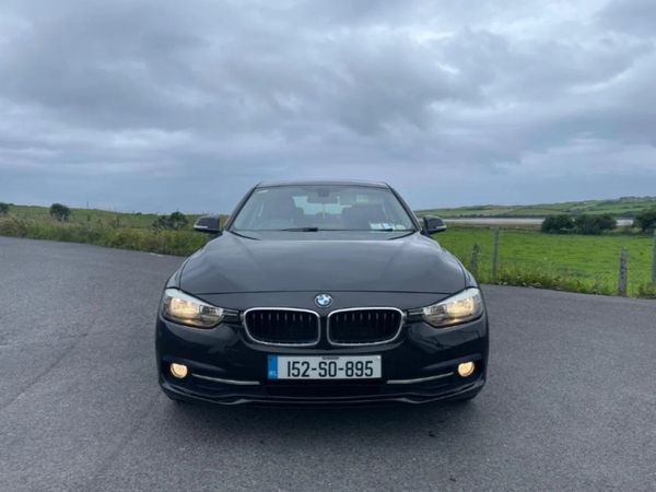 BMW 3-Series Saloon, Diesel, 2015, Black