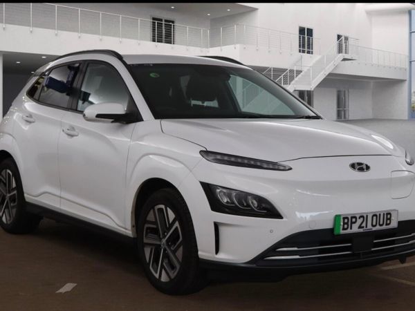 Hyundai KONA Hatchback, Electric, 2021, White