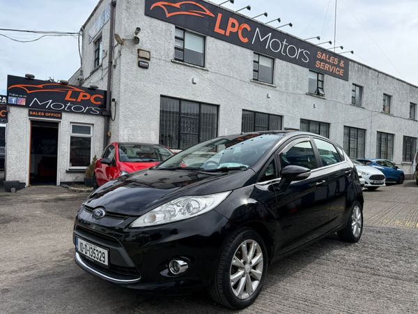 Ford Fiesta Hatchback, Petrol, 2010, Black