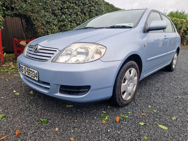 Toyota Corolla Saloon, Petrol, 2006, Blue