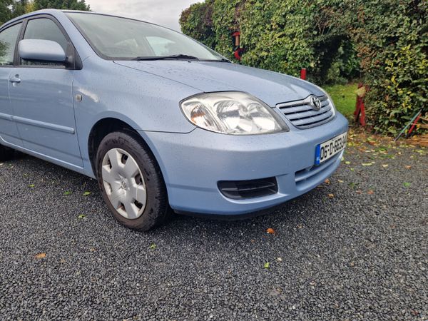 Toyota Corolla Saloon, Petrol, 2006, Blue