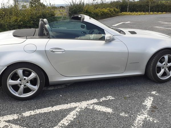 Mercedes-Benz SLK Convertible, Petrol, 2004, Silver