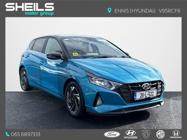 Hyundai i20 Hatchback, Petrol, 2021, Blue