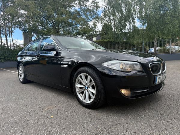 BMW 5-Series Saloon, Diesel, 2012, Black
