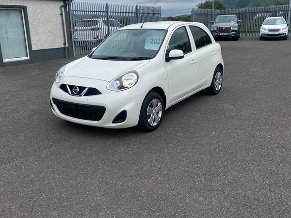 Nissan March Hatchback, Petrol, 2022, White