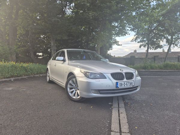 BMW 5-Series Saloon, Diesel, 2008, Silver