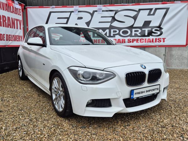 BMW 1-Series Hatchback, Petrol, 2012, White